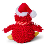 Christmas Turkey Tug Rope Squeaky Toy – Mini Dog Play Toy